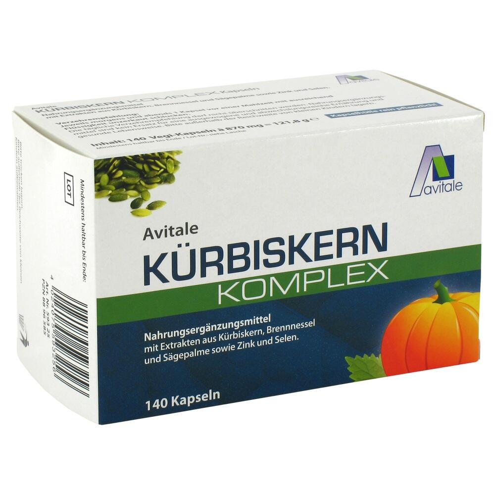 Avitale KÜRBISKERN KOMPLEX 140 St Kapseln