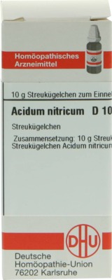 ACIDUM NITRICUM D 10 Globuli 10 g Globuli