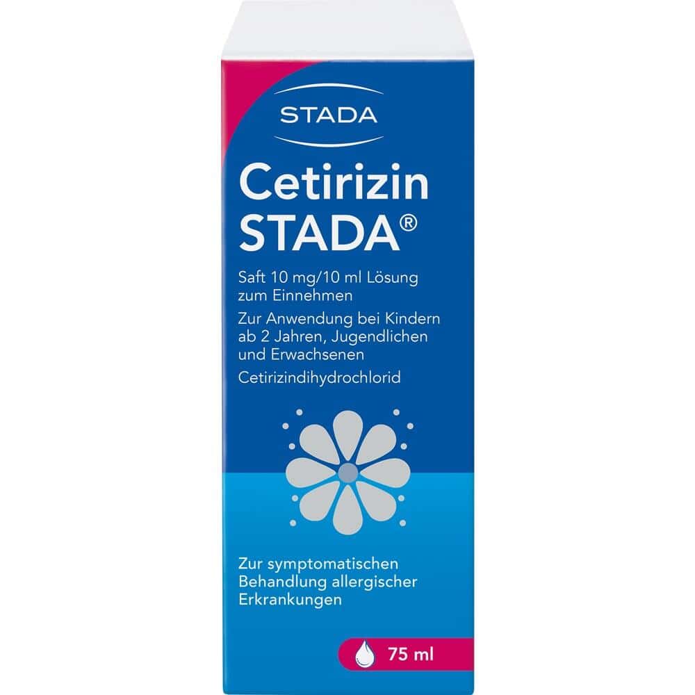Cetirizin STADA 10mg/10ml 75 ml Lösung zum Einnehmen
