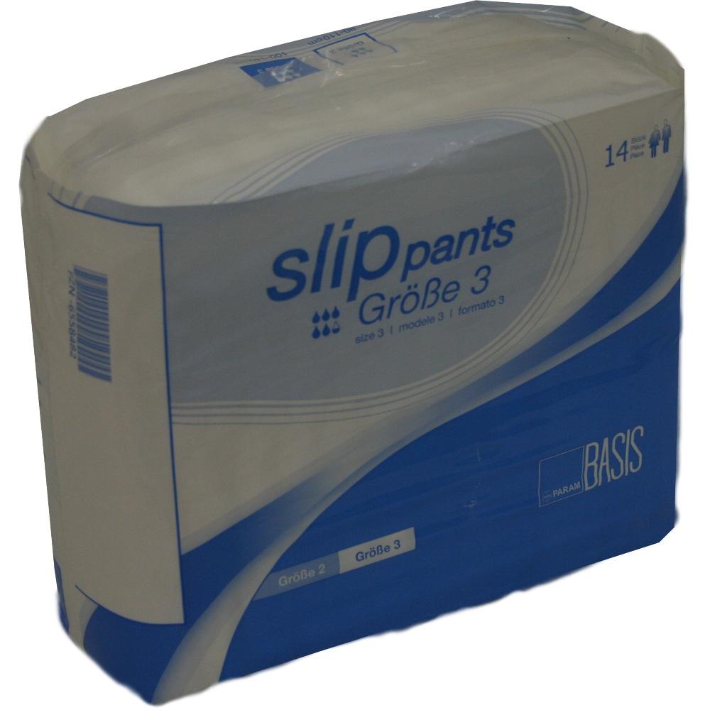PARAM Slip Pants Basis Gr.3 14 St