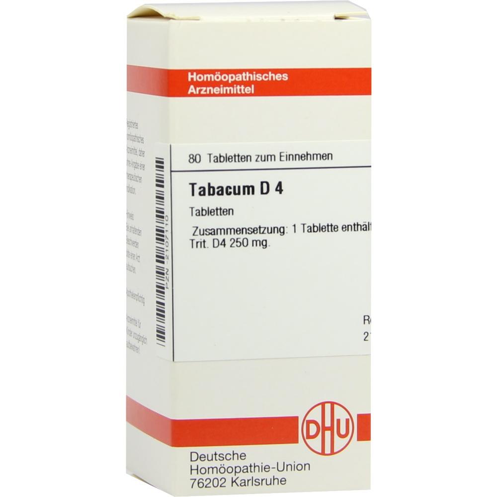 TABACUM D 4 Tabletten 80 St Tabletten