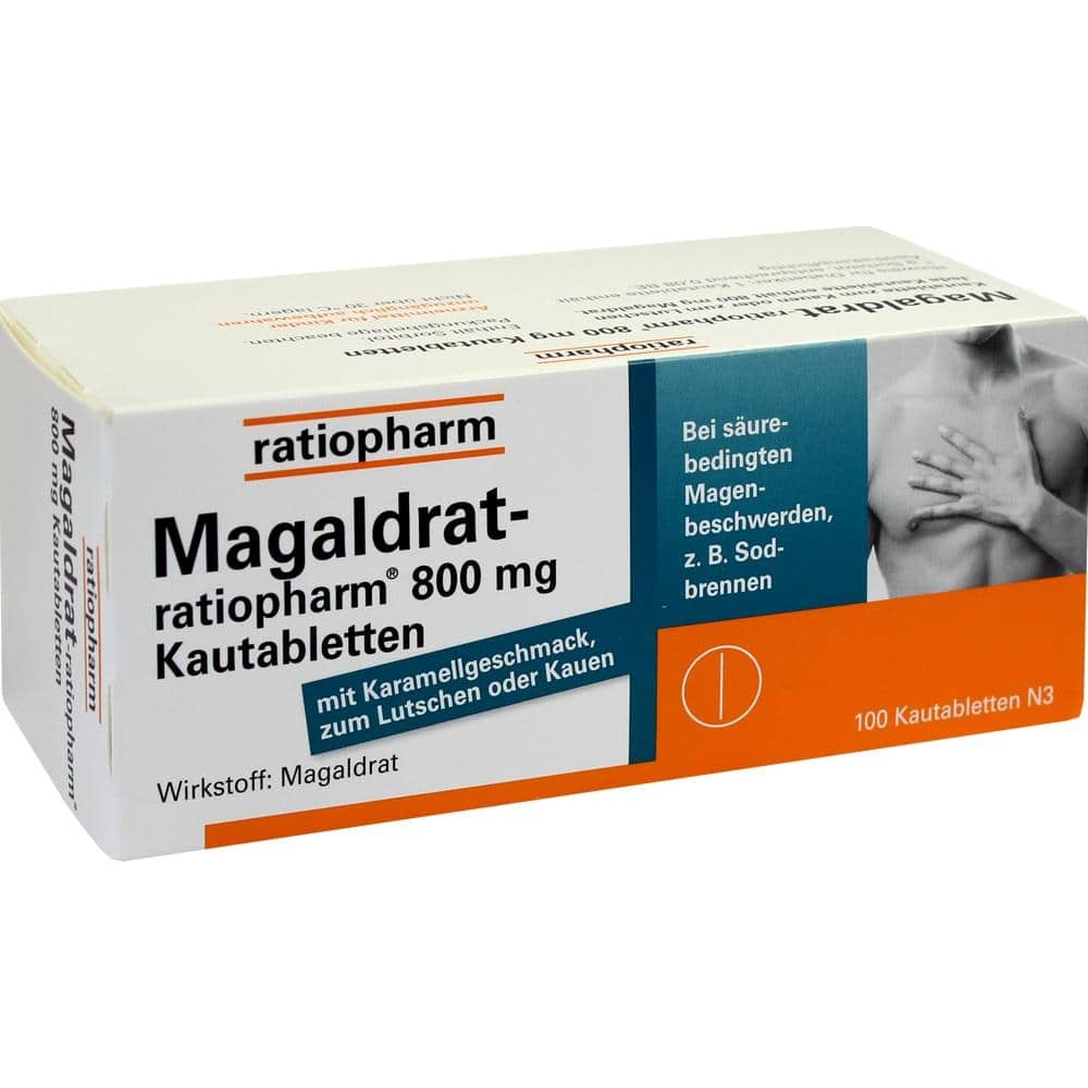 Magaldrat-ratiopharm 800mg 100 St Tabletten
