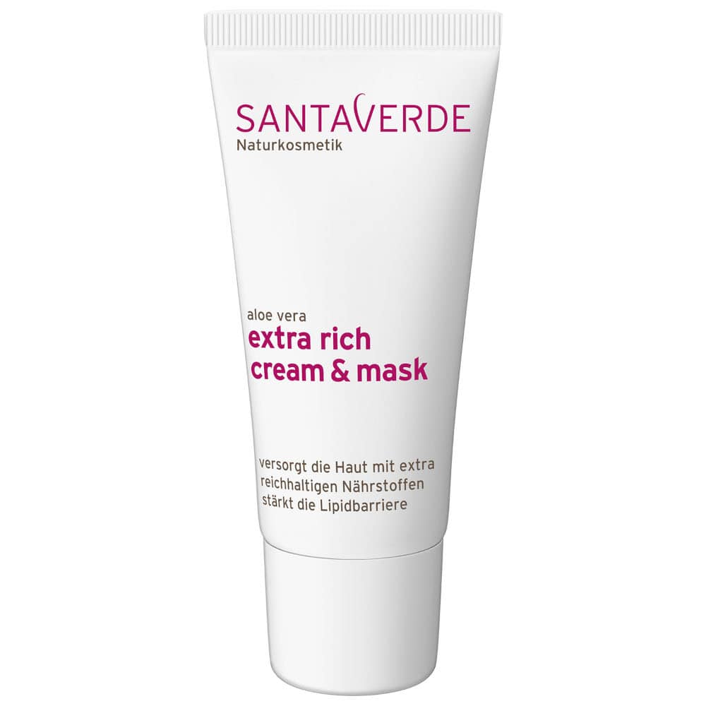 SANTA VERDE extra rich cream & mask aloe vera  30 ml Creme