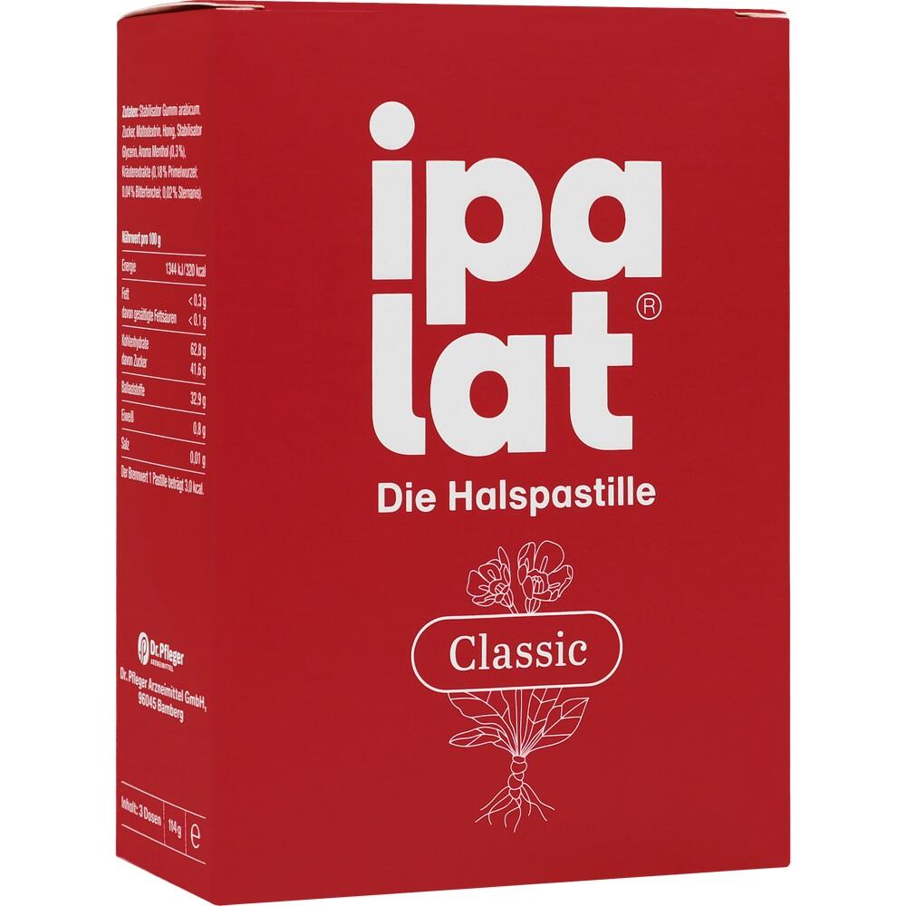ipalat Halspastillen Classic 120 St Pastillen
