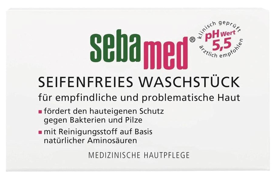 sebamed SEIFENFREIES WASCHSTÜCK 50 g Körperpflege