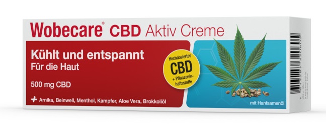 Wobecare CBD 100 ml Creme