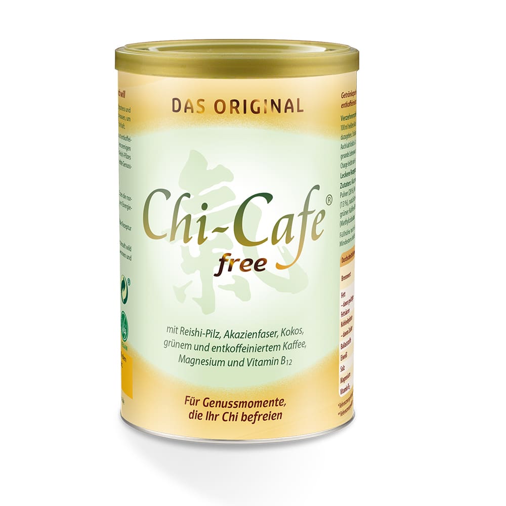 Chi-Cafe free Wellness Kaffee entkoffeiniert + Akazienfaser