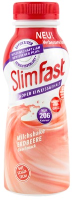 SlimFast Fertigdrink Erdbeere 325 ml Flüssigkeit