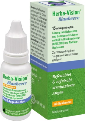 HERBA-VISION Blaubeere Augentropfen 15 ml Augentropfen