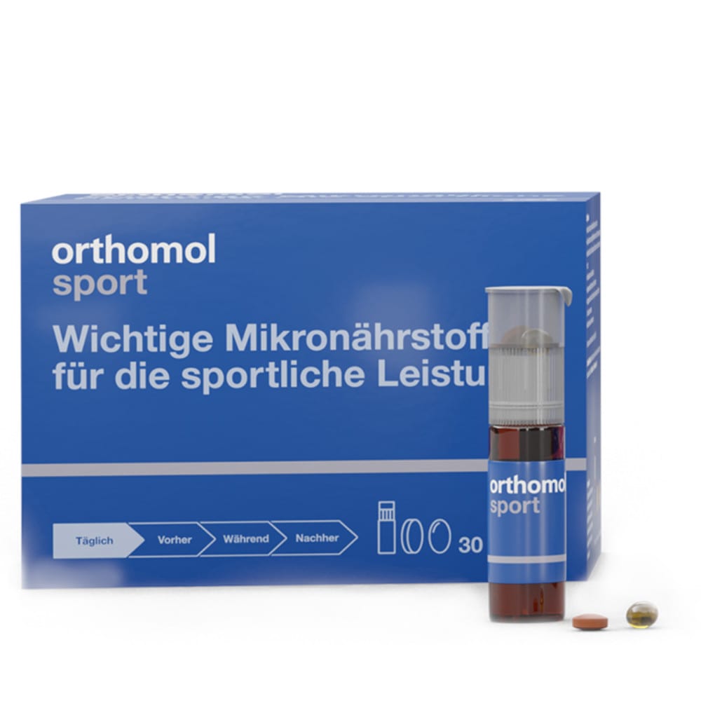 orthomol sport 30 St Trinkampullen