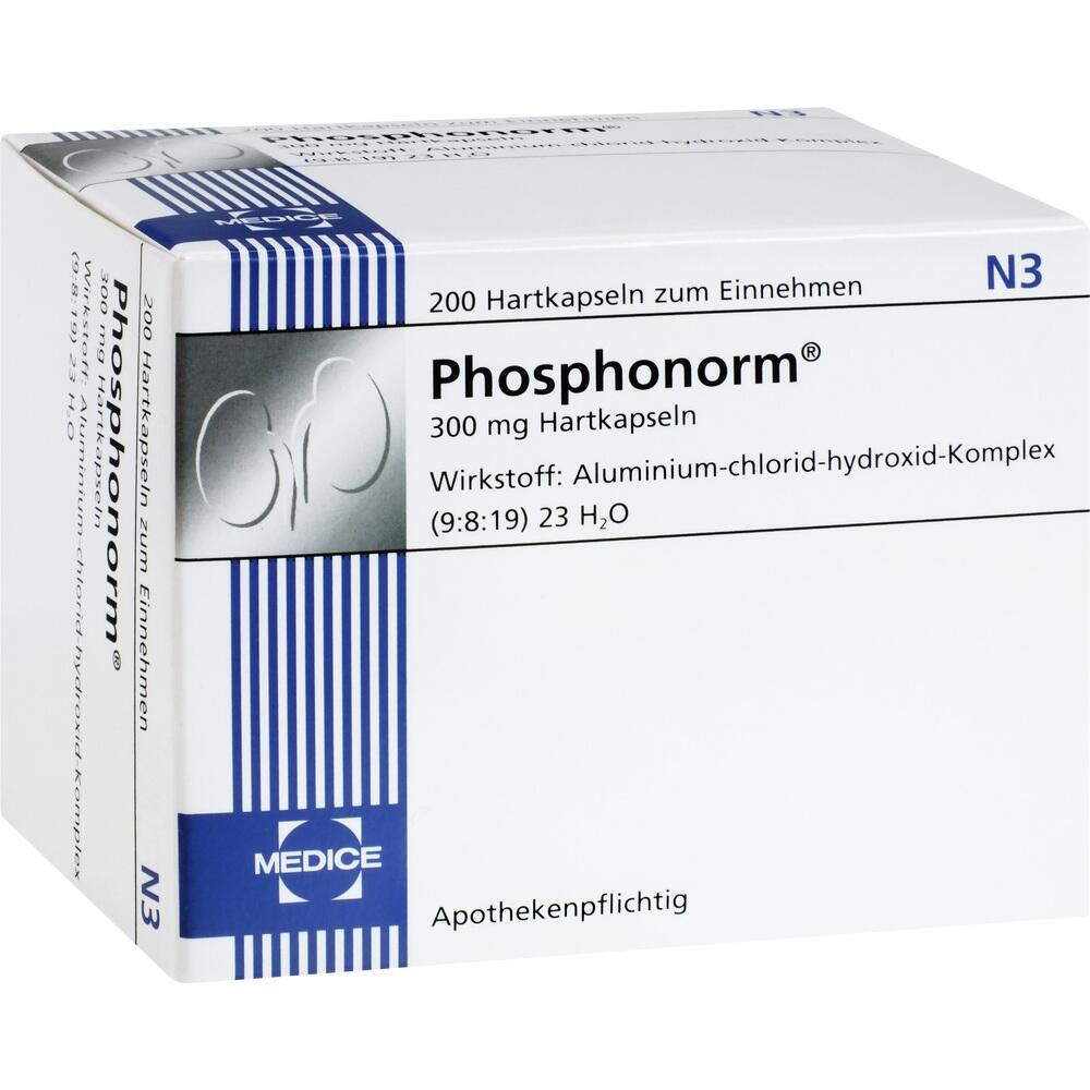 PHOSPHONORM Hartkapseln 200 St Hartkapseln