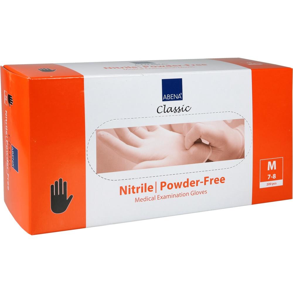 NITRIL Handschuhe puderfrei medium schwarz 200 St Handschuhe