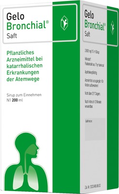 GeloBronchial pflanzlicher Hustensaft 200 ml 200 ml Saft