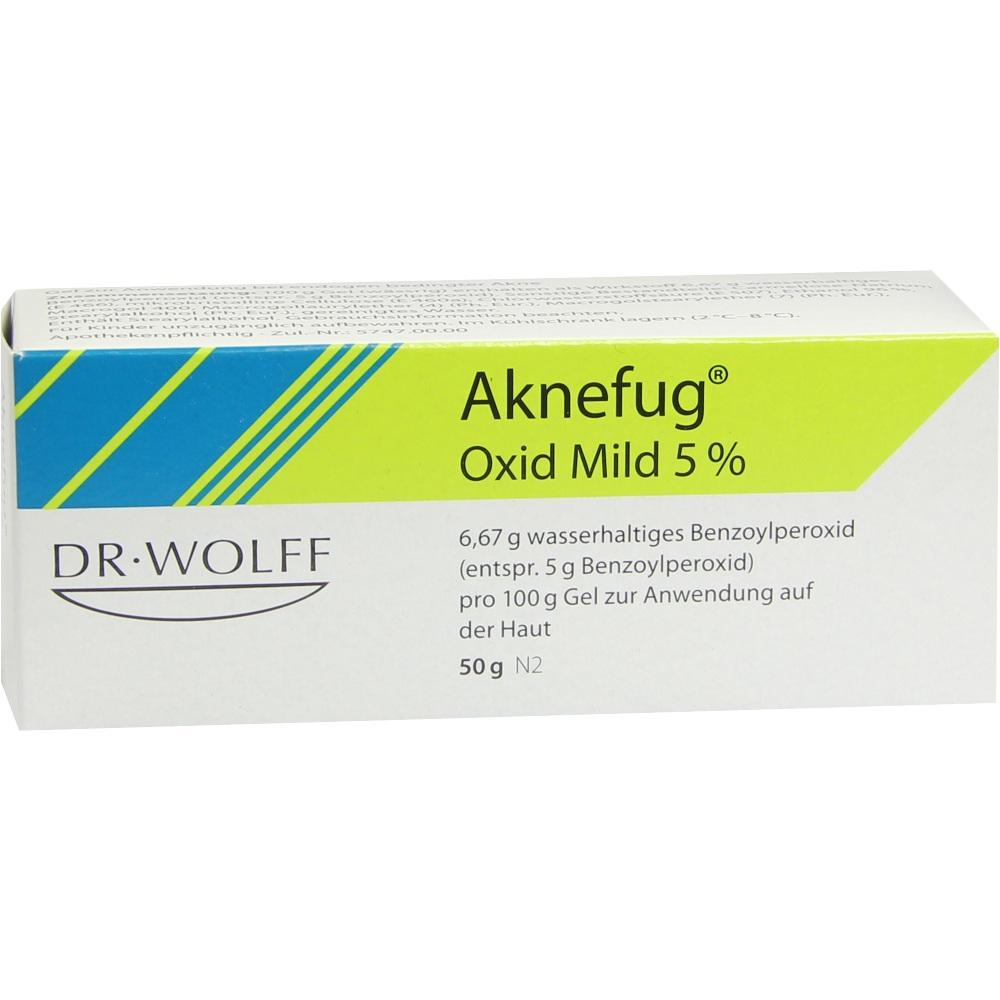 Aknefug Oxid Mild 5% Gel 50 g Gel