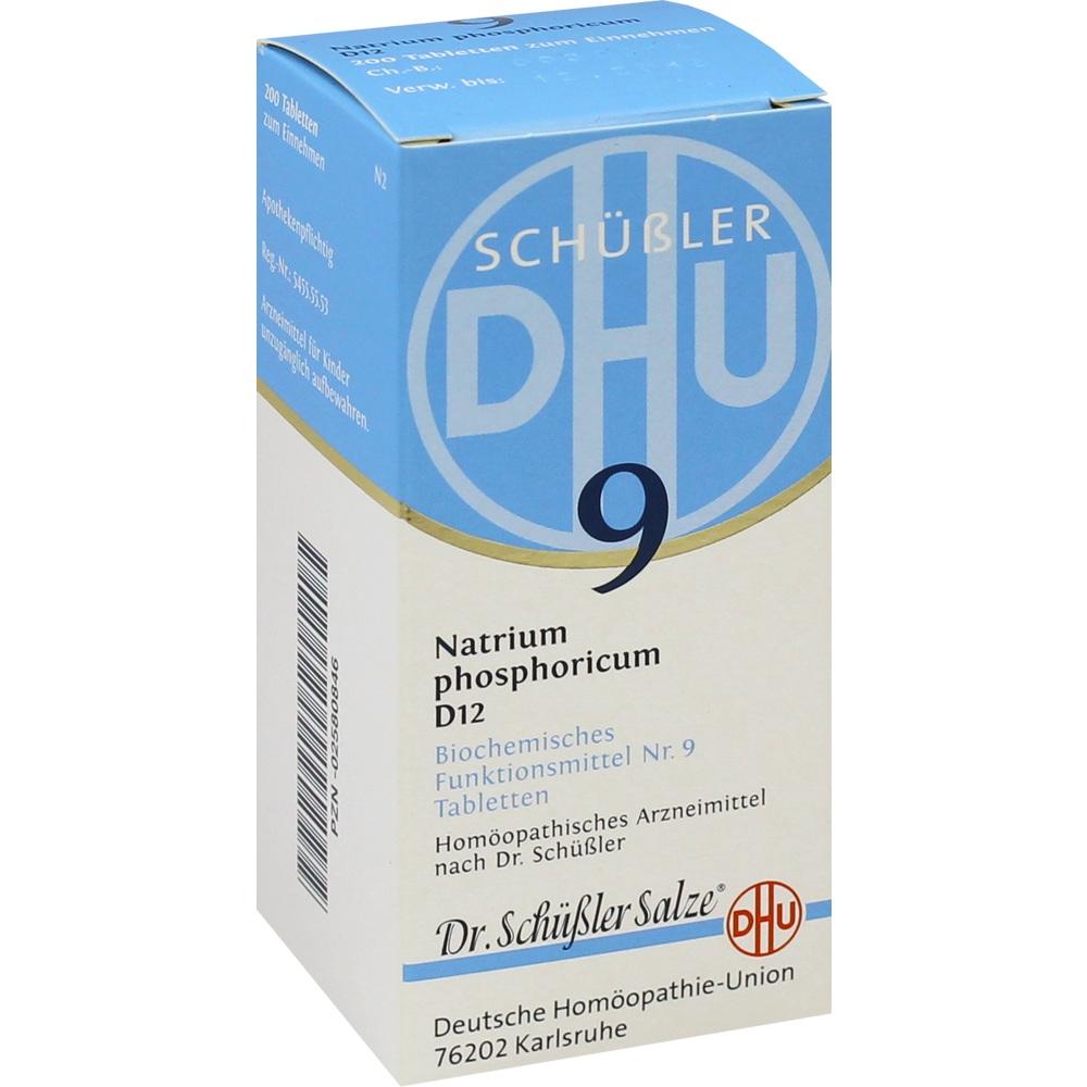 DHU Schüßler-Salz Nr. 9 Natrium phosphoricum D12 200 St Tabletten