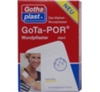 GOTA-POR Wundpflaster 5x7,2 cm steril 5 St Pflaster
