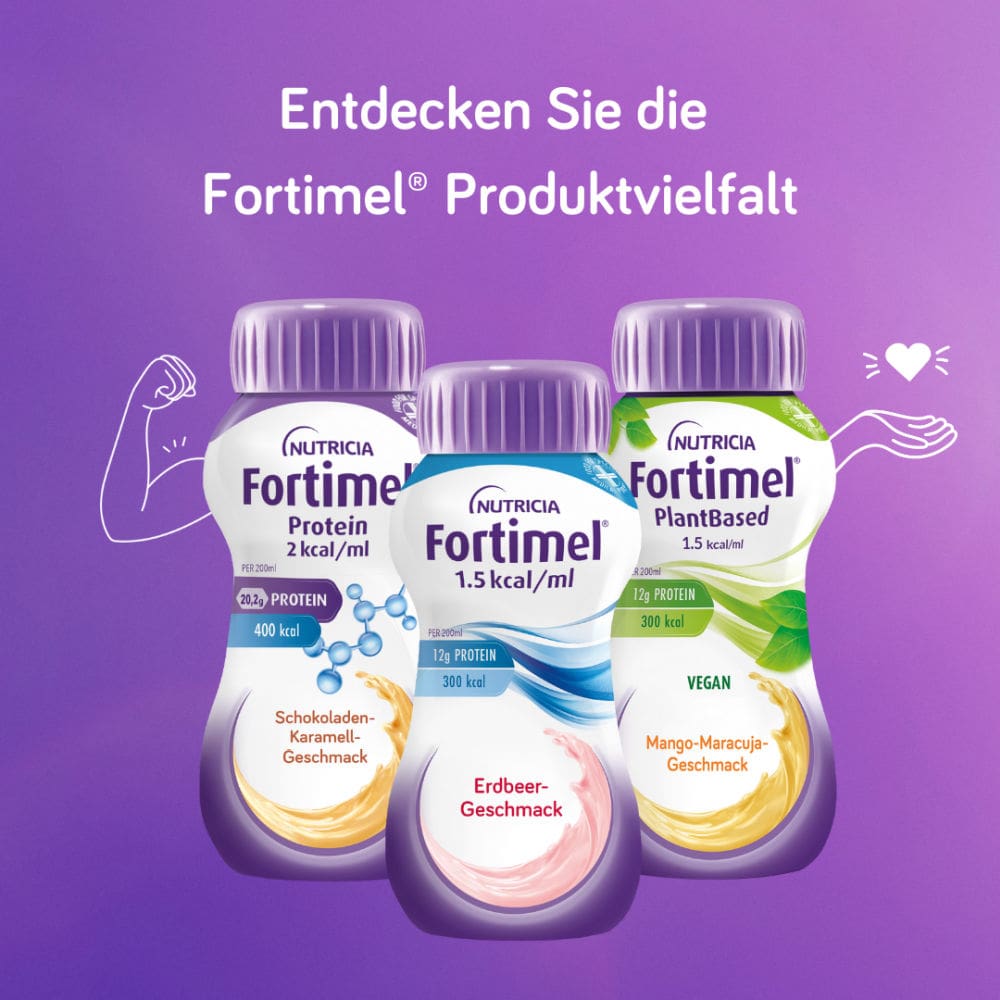 Fortimel Compact 2.4 Trinknahrung Mischkarton 8X4X125 ml Flüssigkeit