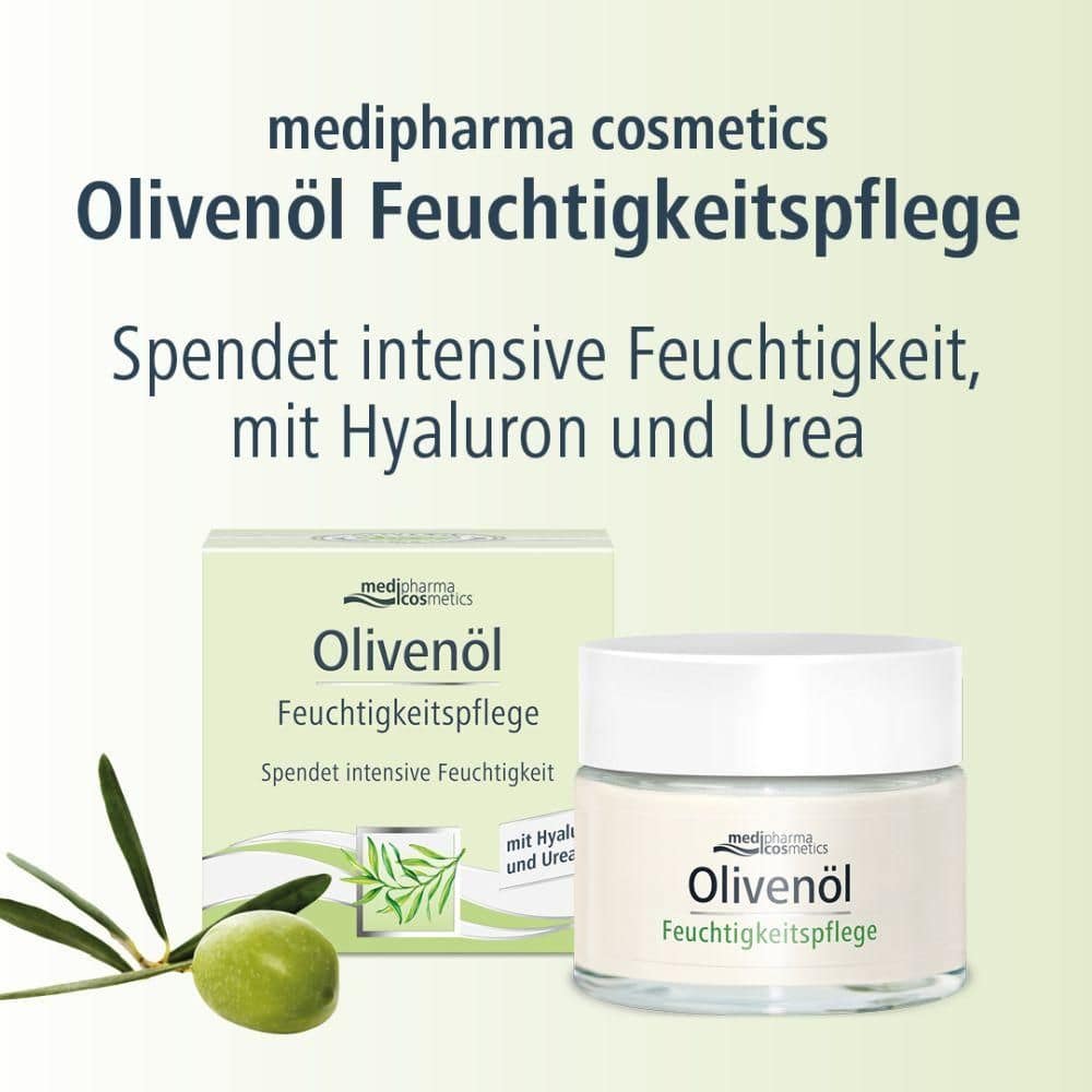 Olivenöl Feuchtigkeitspflege Creme Doppelpack 2X50 ml Creme