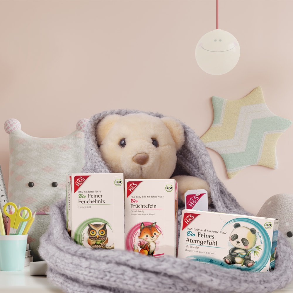 H&S Baby- und Kindertee Feines Bauchgefühl 20X1.5 g Filterbeutel