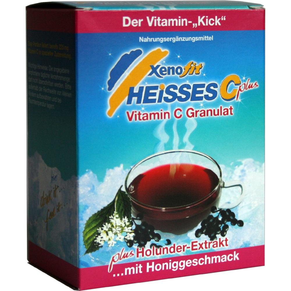 XENOFIT heißes C plus Holunderextr.Granulat Beutel 10X9 g Granulat