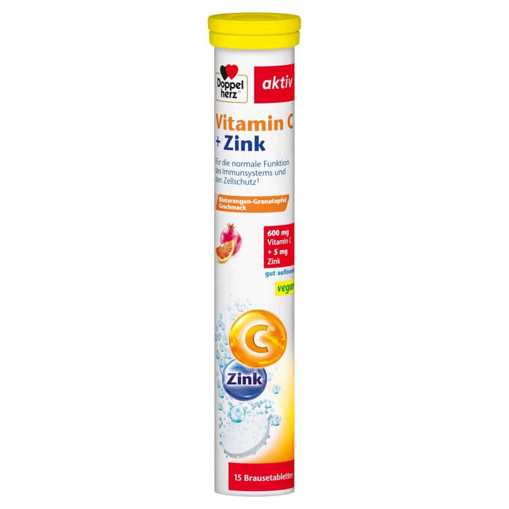 Doppelherz aktiv Vitamin C + Zink 15 St Brausetabletten