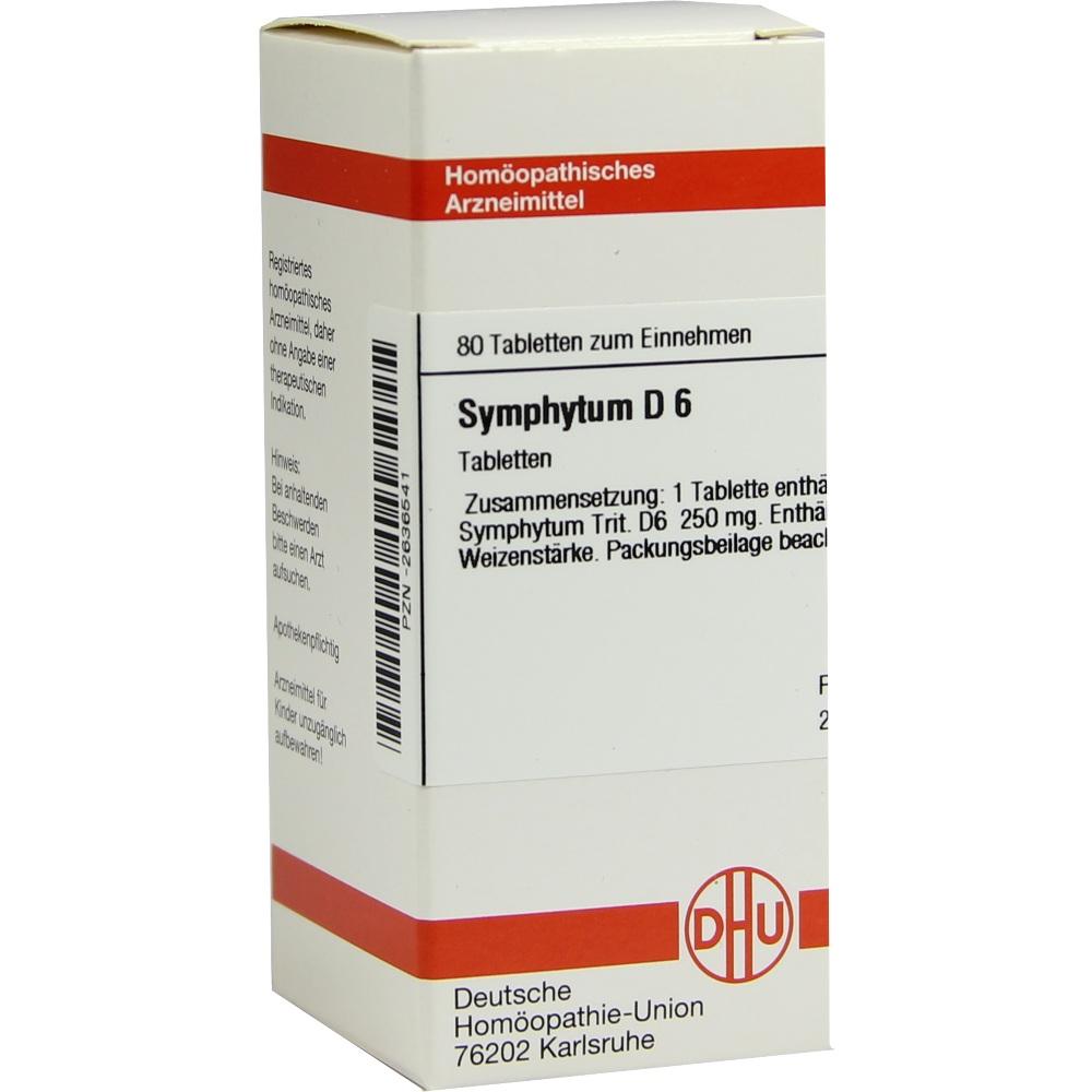 SYMPHYTUM D 6  80 St Tabletten