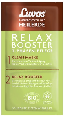 Luvos HEILERDE RELAX BOOSTER 1 Packung Gesichtsmaske