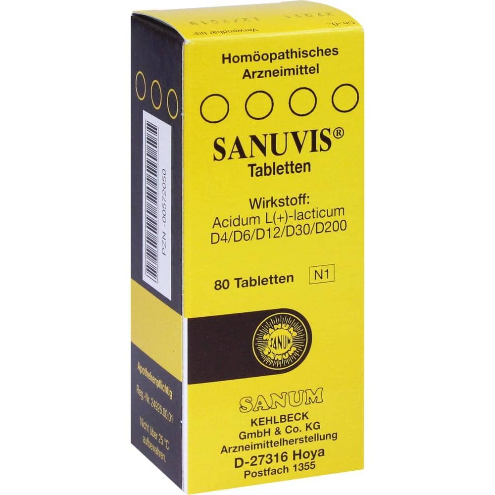 SANUVIS Tabletten 80 St Tabletten