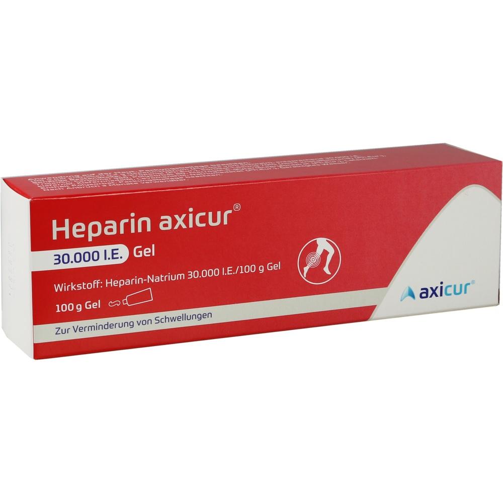 Heparin axicur 30.000 I.E. Gel 100 g Gel