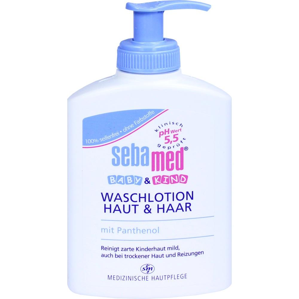 sebamed BABY & KIND WASCHLOTION HAUT & HAAR  200 ml Flüssigkeit