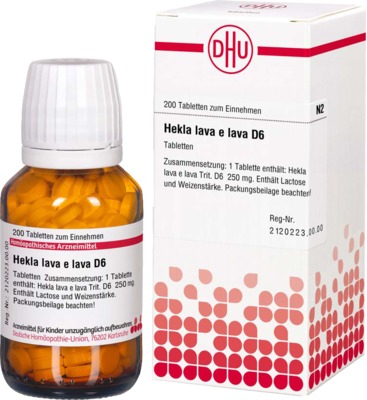 HEKLA lava e lava D 6 Tabletten 200 St Tabletten