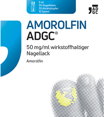 AMOROLFIN ADGC 50MG/ML 3 ml Wirkstoffhaltiger Nagellack