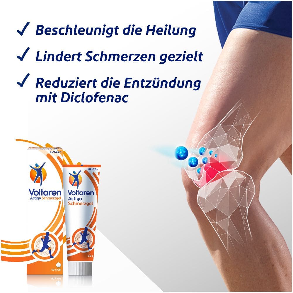 Voltaren Actigo Schmerzgel + 20% Rabatt* 60 g Gel