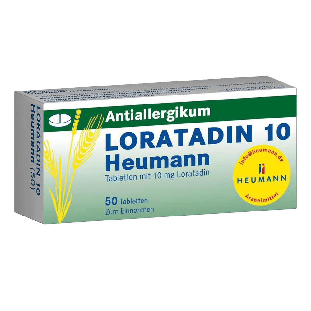 LORATADIN 10 Heumann 50 St Tabletten