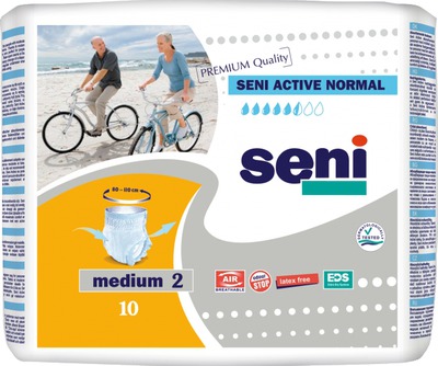 SENI Active Normal Inko.Slip.Einmal medium 10 St