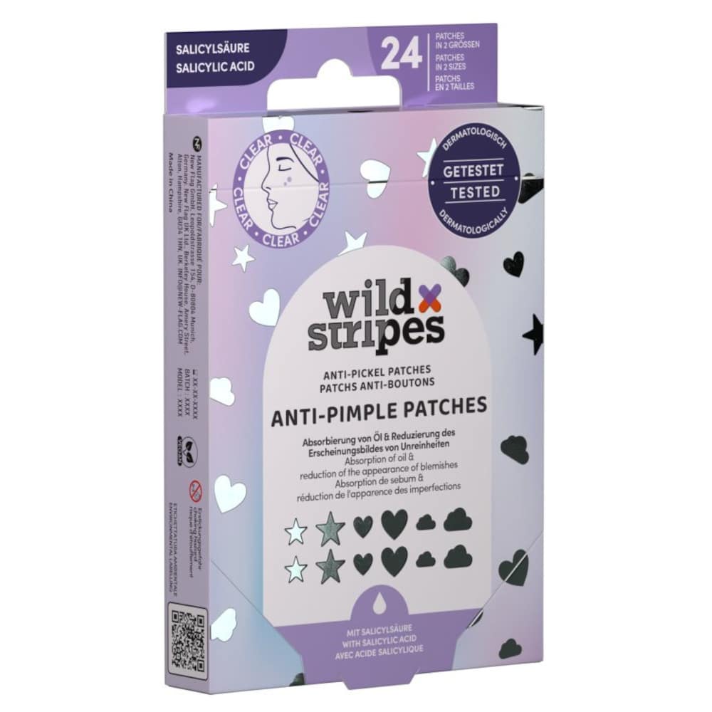wild Strips ANTI-PIMPLE PATCHES 24 St Pflaster