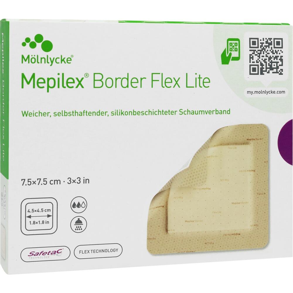 Mepilex Border Flex Lite 7,5 x 7,5 cm 5 St Verband