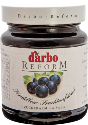 DARBO Diabetiker Konfitüre Heidelbeer 330 g