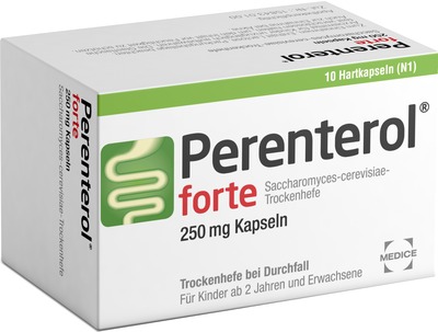 Perenterol forte bei akutem Durchfall  10 St Hartkapseln