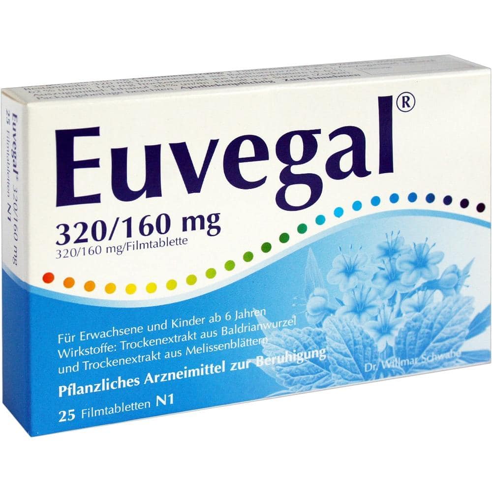 Euvegal 320mg/160mg 25 St Filmtabletten