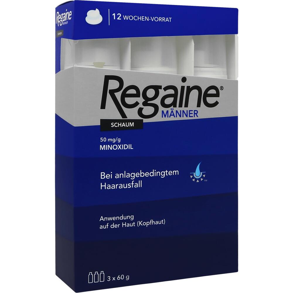 Regaine MÄNNER Schaum (3 Monats Packung) bei erblich bedingtem Haarausfall