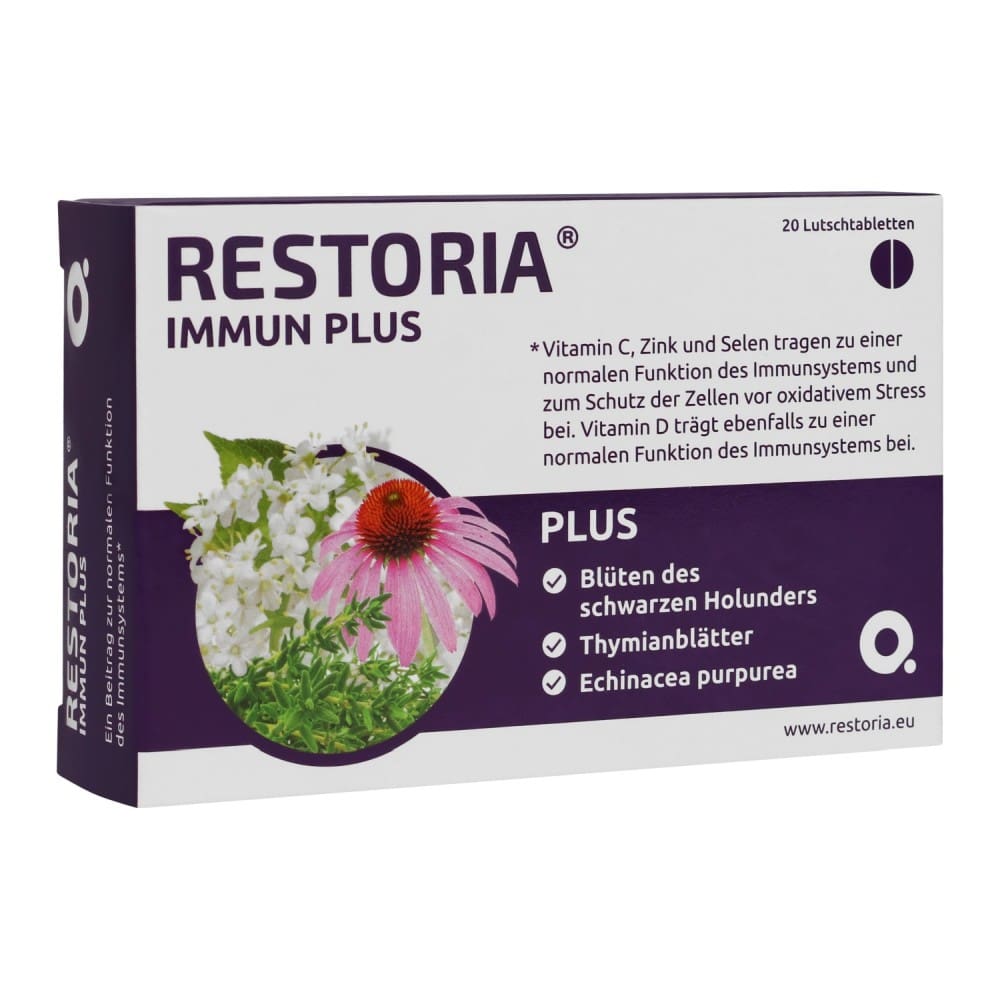 RESTORIA IMMUN PLUS 20 St Lutschtabletten