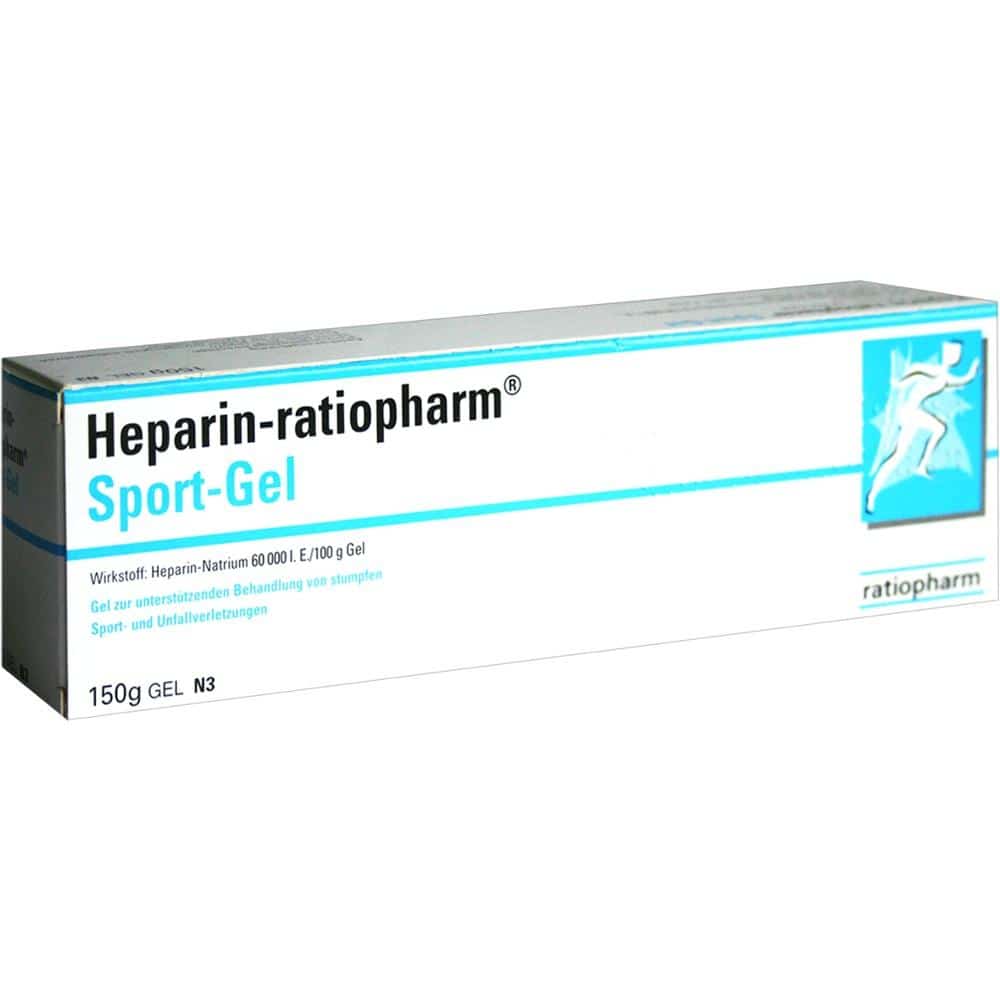 Heparin-ratiopharm Sport 150 g Gel