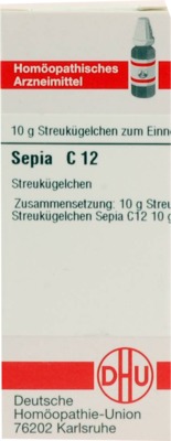 SEPIA C 12 Globuli 10 g Globuli