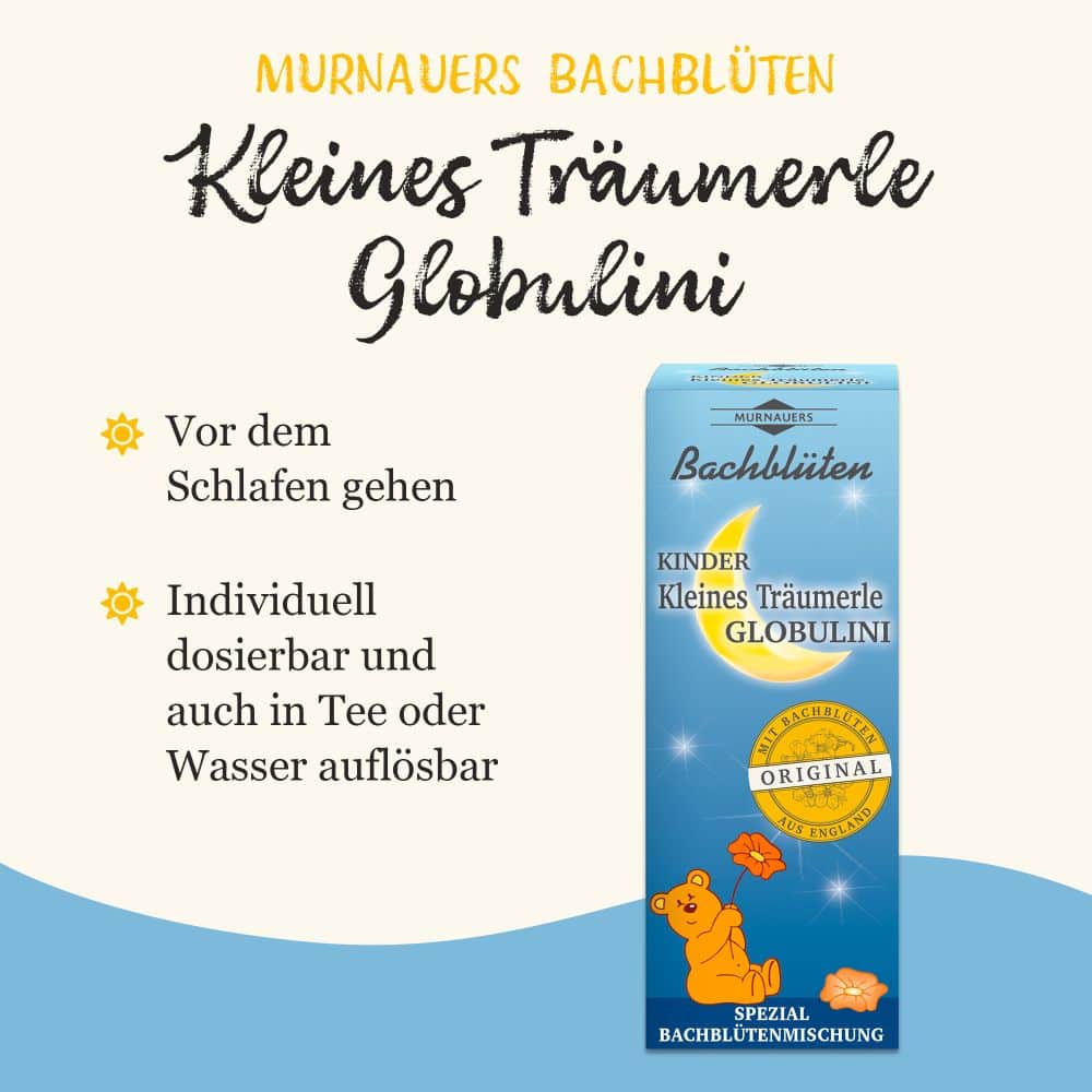 MURNAUERS Bachblüten Kinder Kleines Träumerle GLOBULINI 10 g Globuli