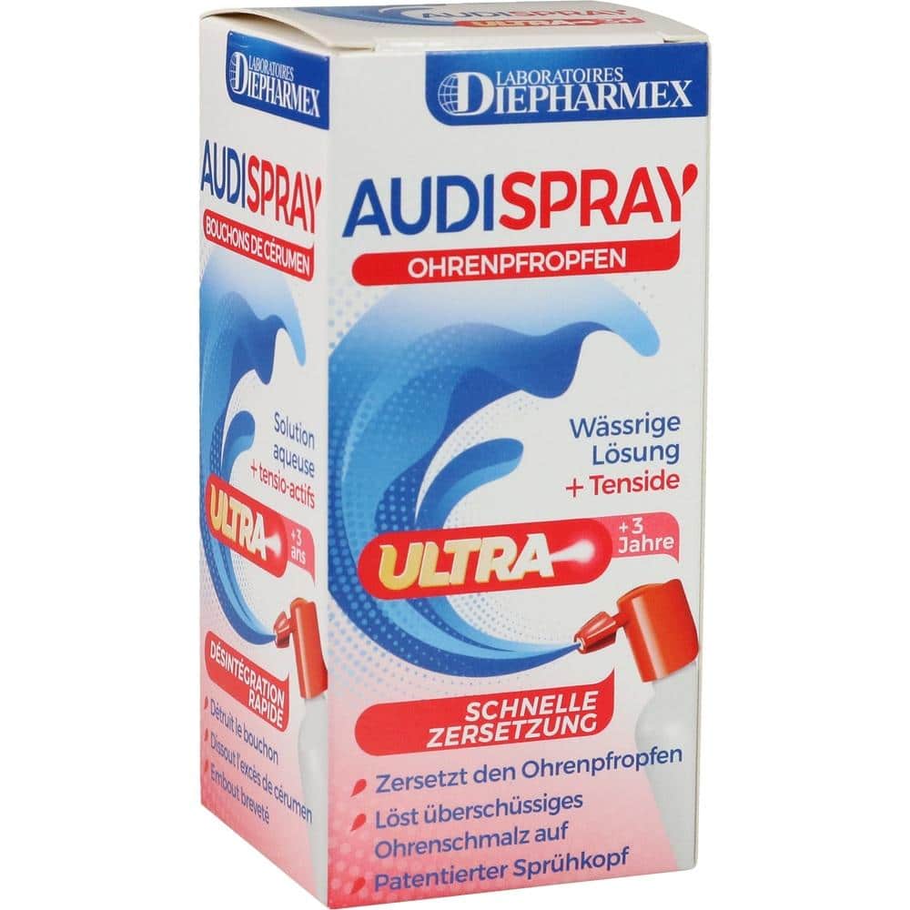 AUDISPRAY OHRENPFROPFEN ULTRA 20 ml Spray
