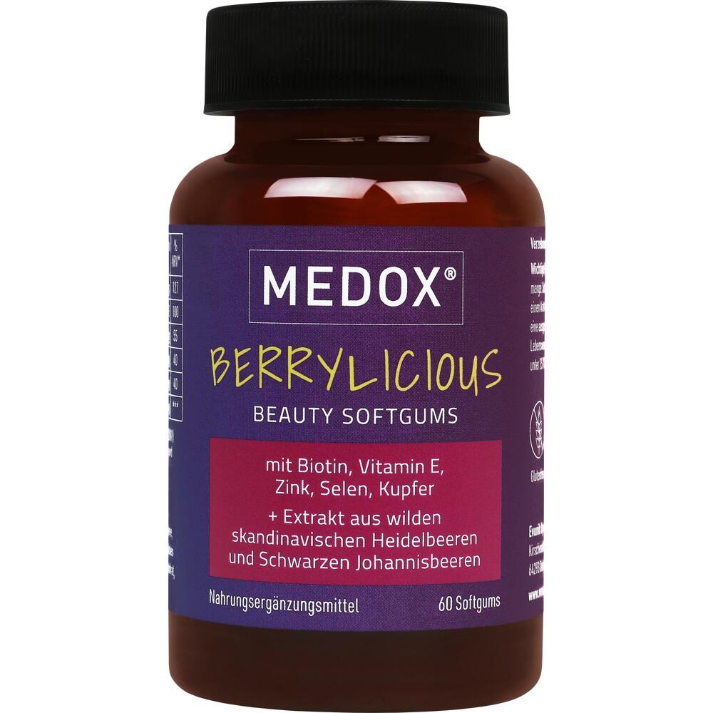 Medox Berrylicious Beauty Softgums 60 St