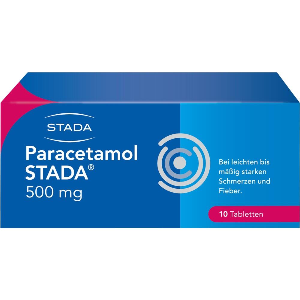 Paracetamol STADA 500 mg  10 St Tabletten