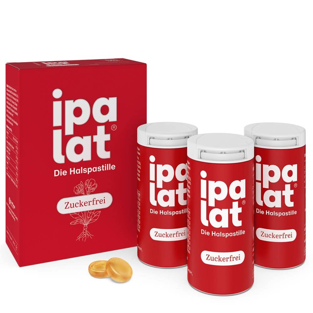 ipalat Halspastillen Zuckerfrei 120 St Pastillen