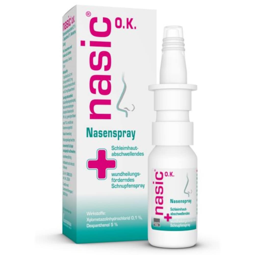 nasic O.K. Nasenspray Erwachsene und Schulkinder 10 ml Nasenspray
